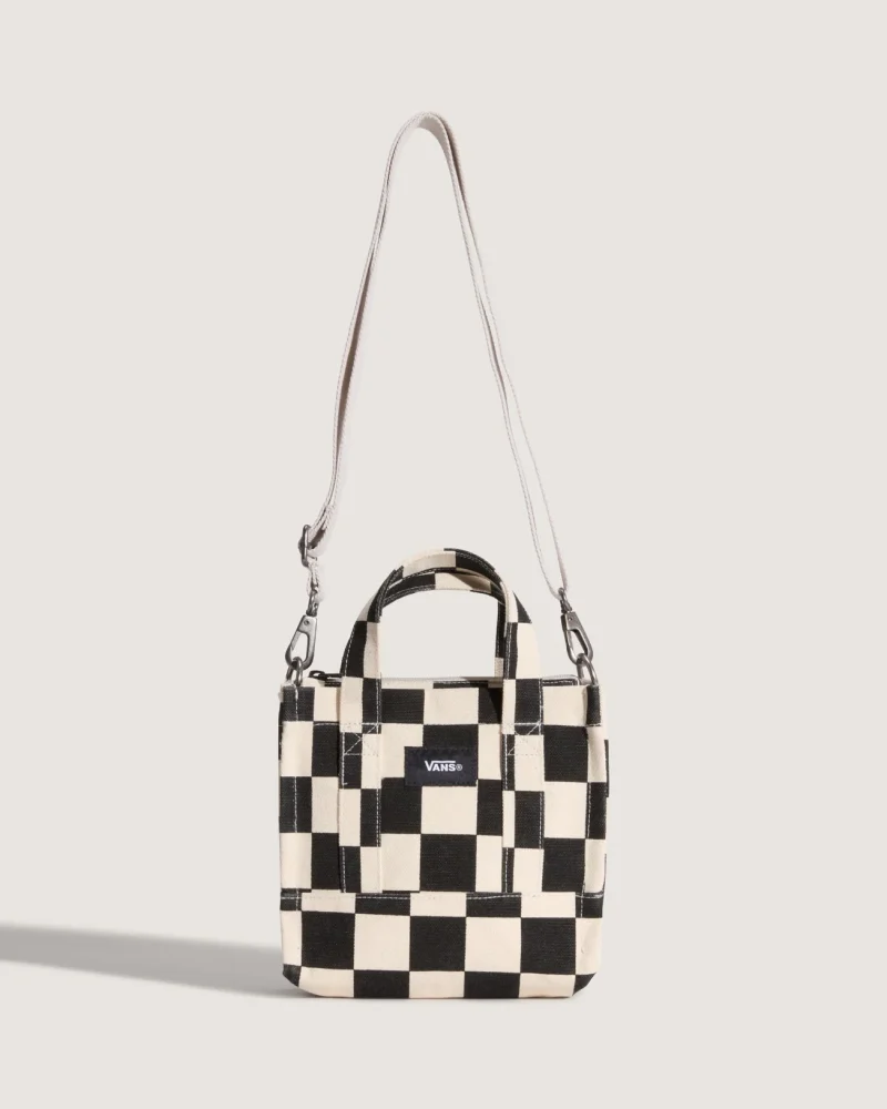 VANS - תיק צד Lil Pergs Tote – V00HRW3KS – antique-white – 1