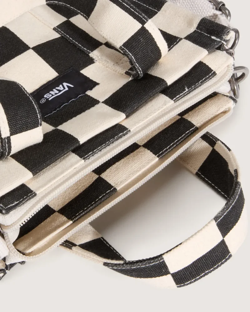 VANS - תיק צד Lil Pergs Tote – V00HRW3KS – antique-white – 3
