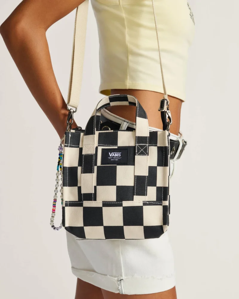 VANS - תיק צד Lil Pergs Tote – V00HRW3KS – antique-white – 5