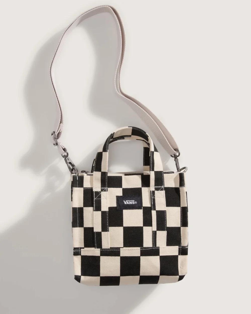 VANS - תיק צד Lil Pergs Tote – V00HRW3KS – antique-white – 1