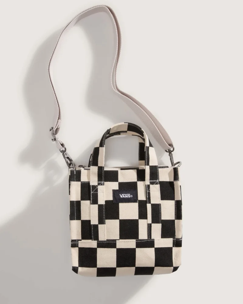 VANS - תיק צד Lil Pergs Tote – V00HRW3KS – antique-white – 1