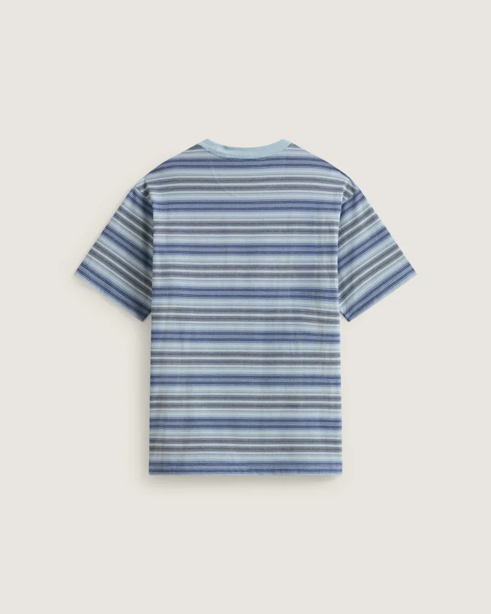 VANS - חולצת טי קצרה Ringer Striped Knit – V00U59H90 – soft-slate – 1