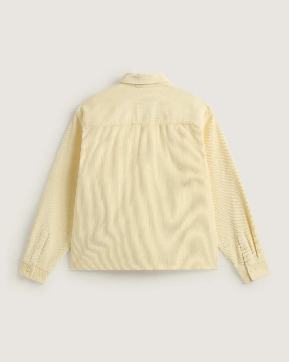 VANS - חולצה מכופתרת ארוכה Martinez Cord – V00UBQGRZ – almond-crisp – 1