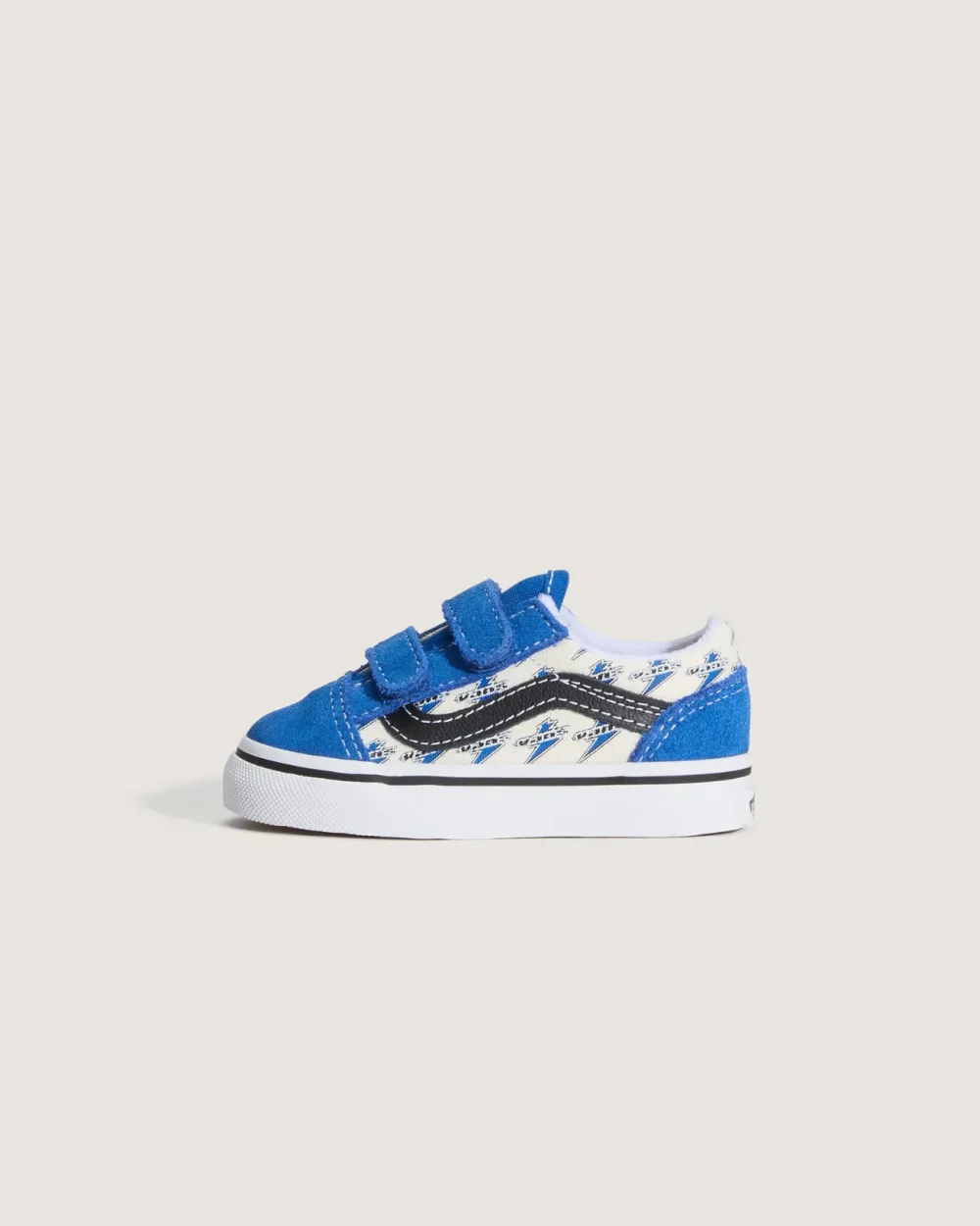VANS - נעלי סניקרס לילדים Old Skool V (גיל 1-4) – V00VB20FG – classic-blue-true-white – 1