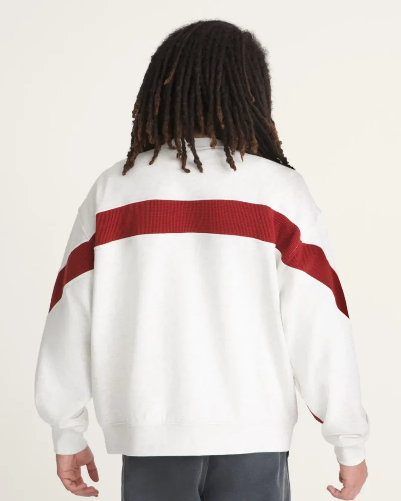 VANS - סווטשירט Retro Sport – V00VK5RKZ – ash-heather – 3
