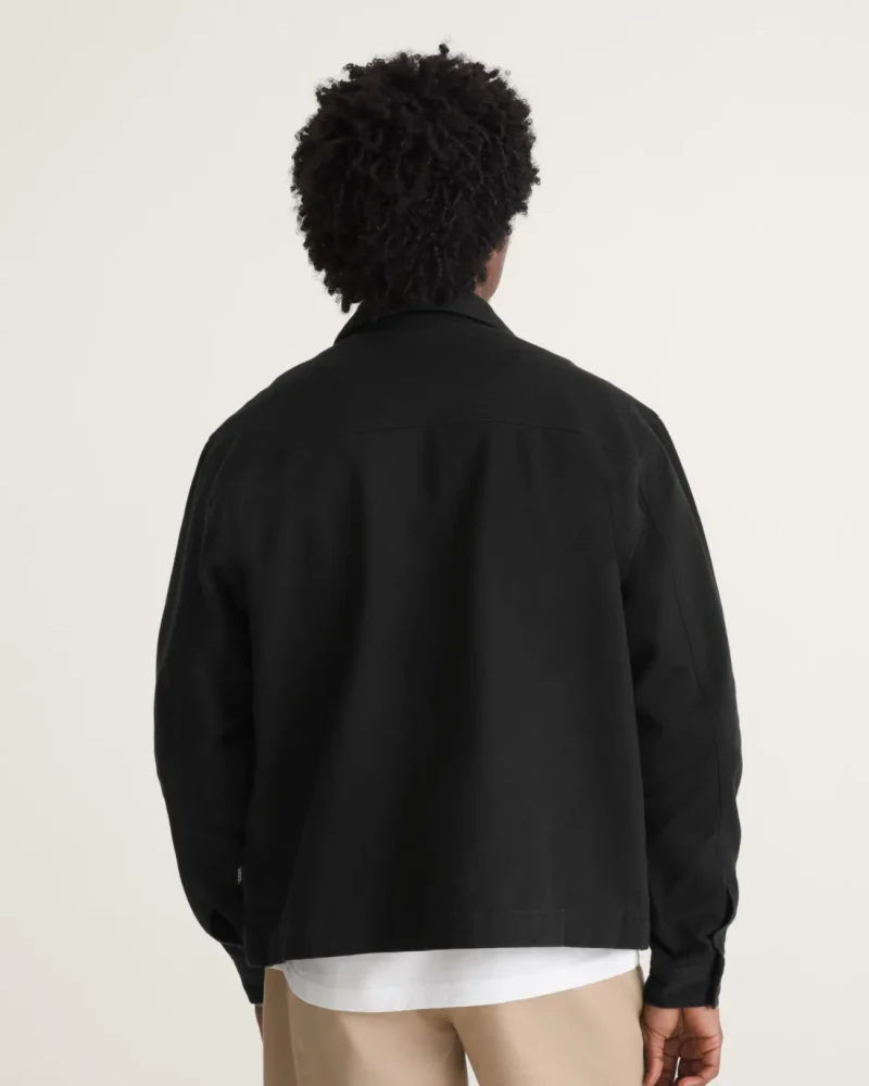 VANS - ג'קט McAvoy II Zip Station – V00W50BLK – black – 3