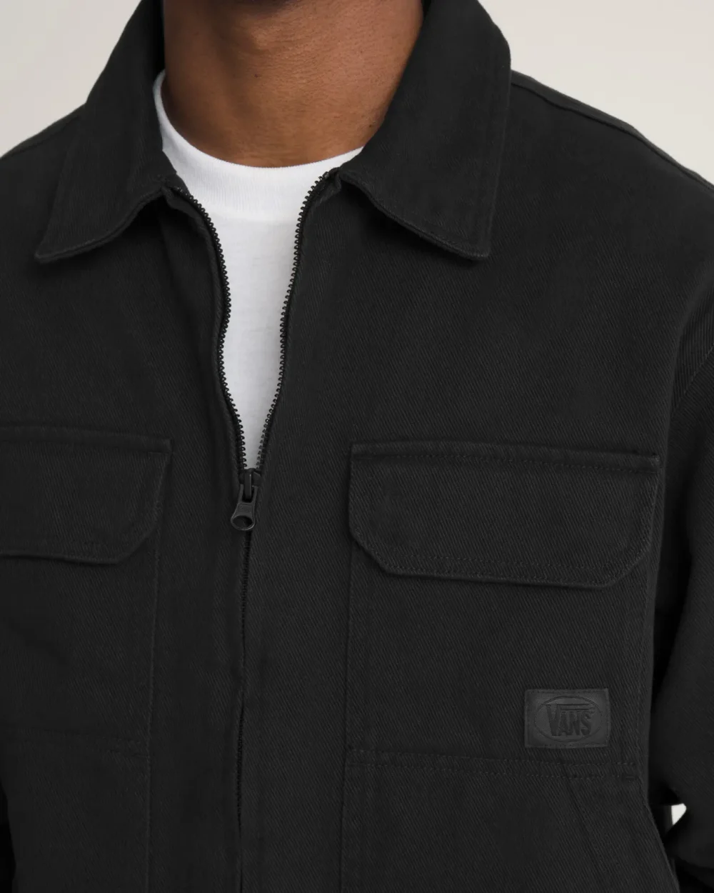 VANS - ג'קט McAvoy II Zip Station – V00W50BLK – black – 5