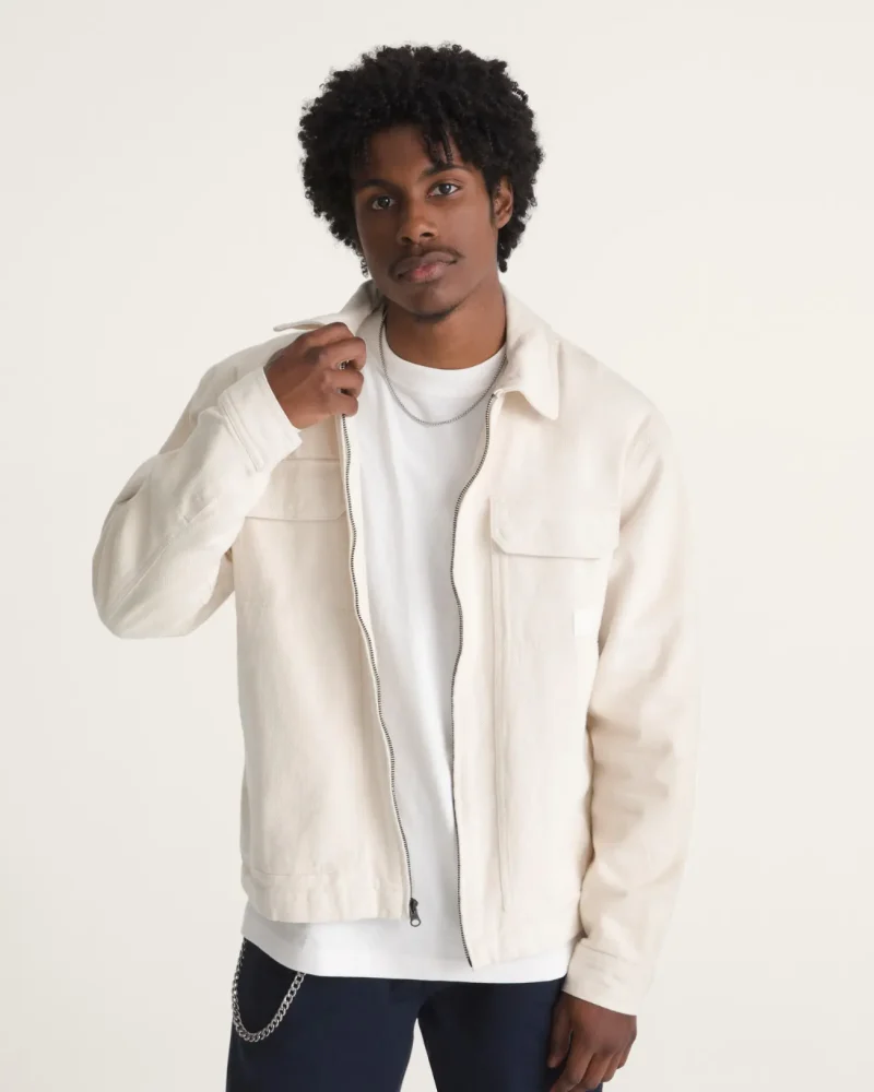 VANS - ג'קט McAvoy II Zip Station – V00W50GCF – natural-seed – 2