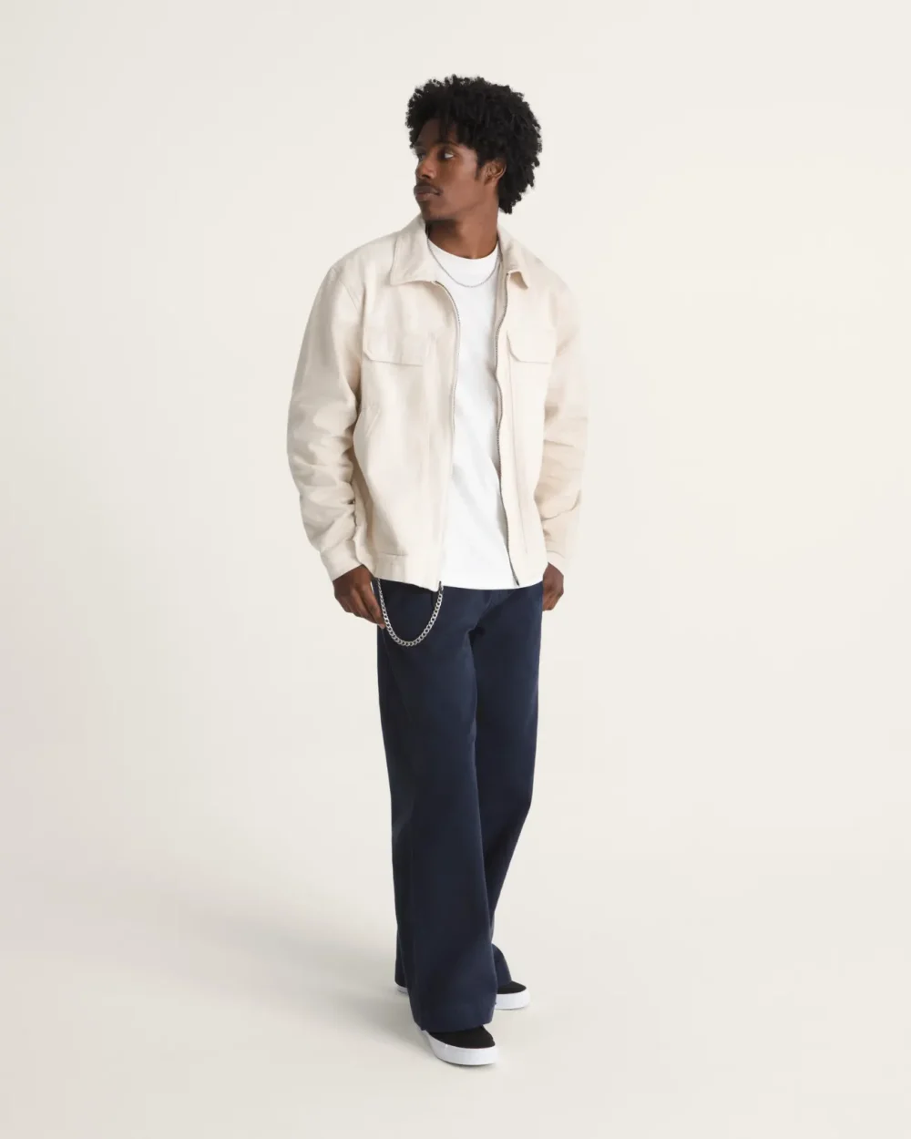 VANS - ג'קט McAvoy II Zip Station – V00W50GCF – natural-seed – 4