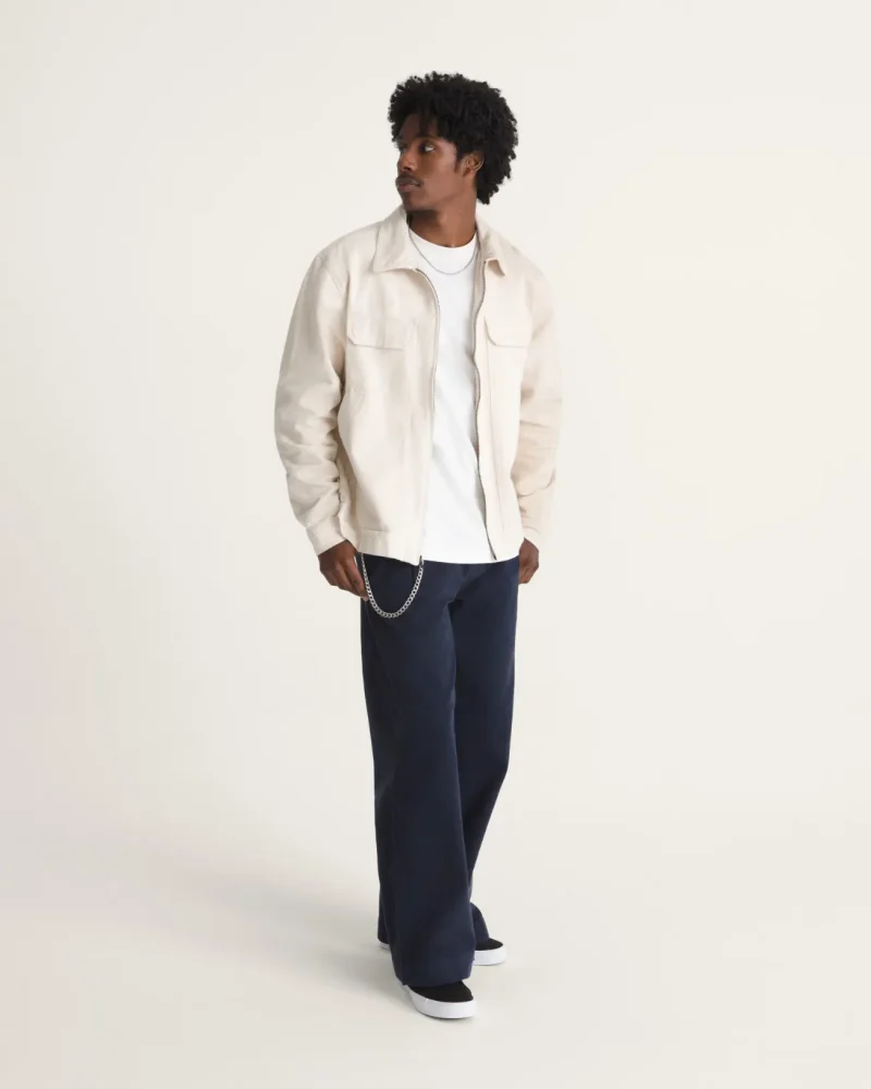 VANS - ג'קט McAvoy II Zip Station – V00W50GCF – natural-seed – 4