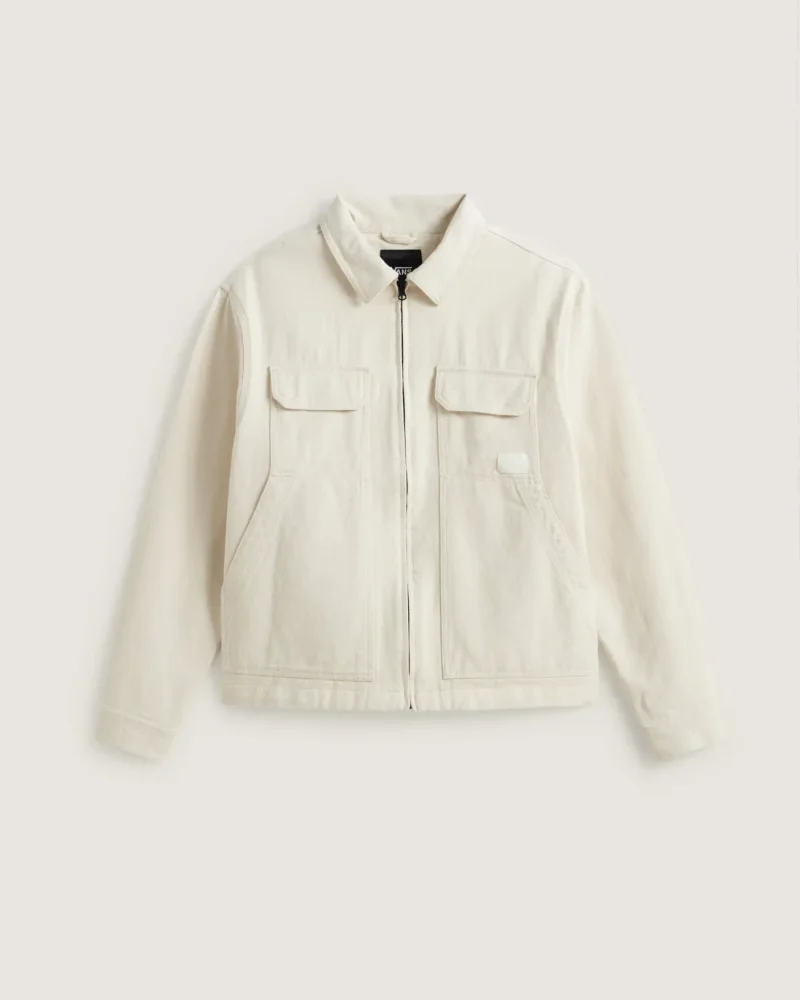 VANS - ג'קט McAvoy II Zip Station – V00W50GCF – natural-seed – 1