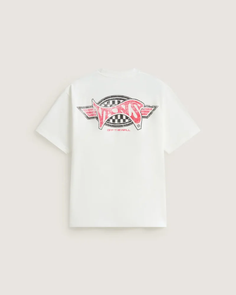 VANS - חולצת טי קצרה Faded Glory – V00X2AWHT – white – 1