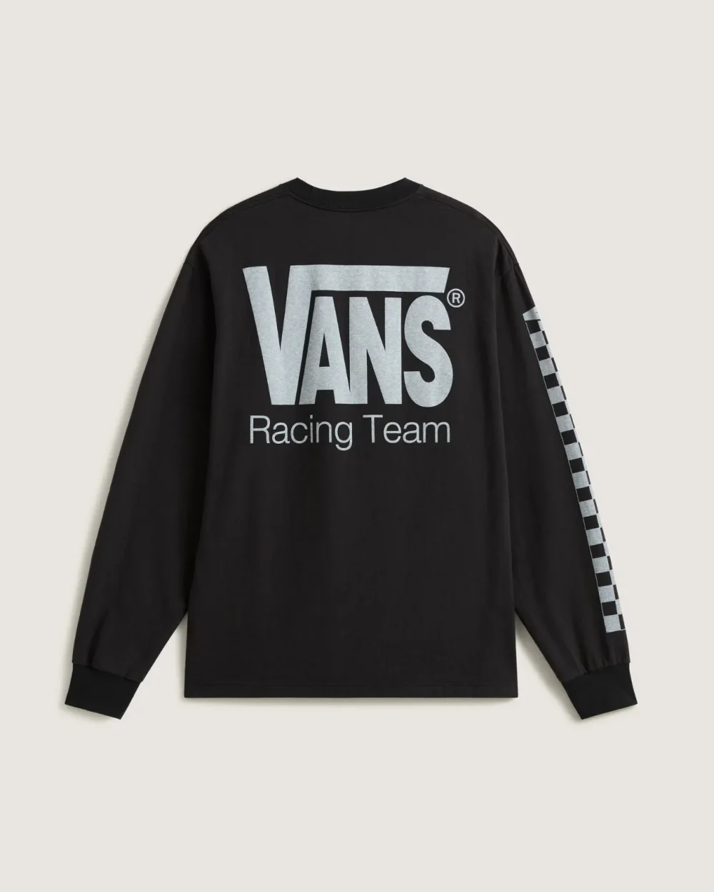 VANS - חולצת טי ארוכה Vans Racing – V00X2BBLK – black – 1