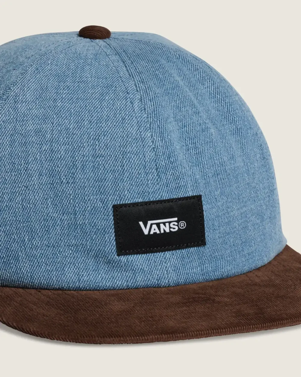 VANS - כובע מצחיה Campus Jockey – V00X4JCDX – stonewash-blue – 1