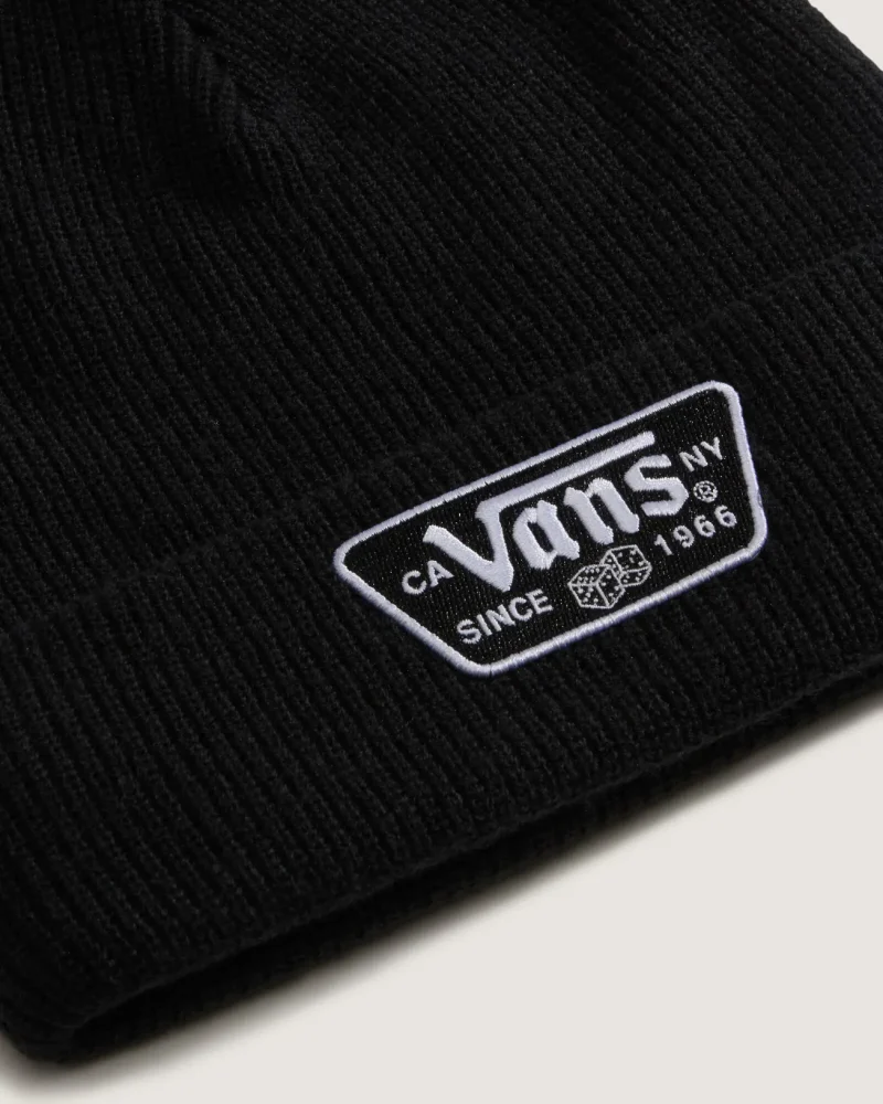 VANS - כובע גרב Knu Patch – V00X6BBLK – black – 2