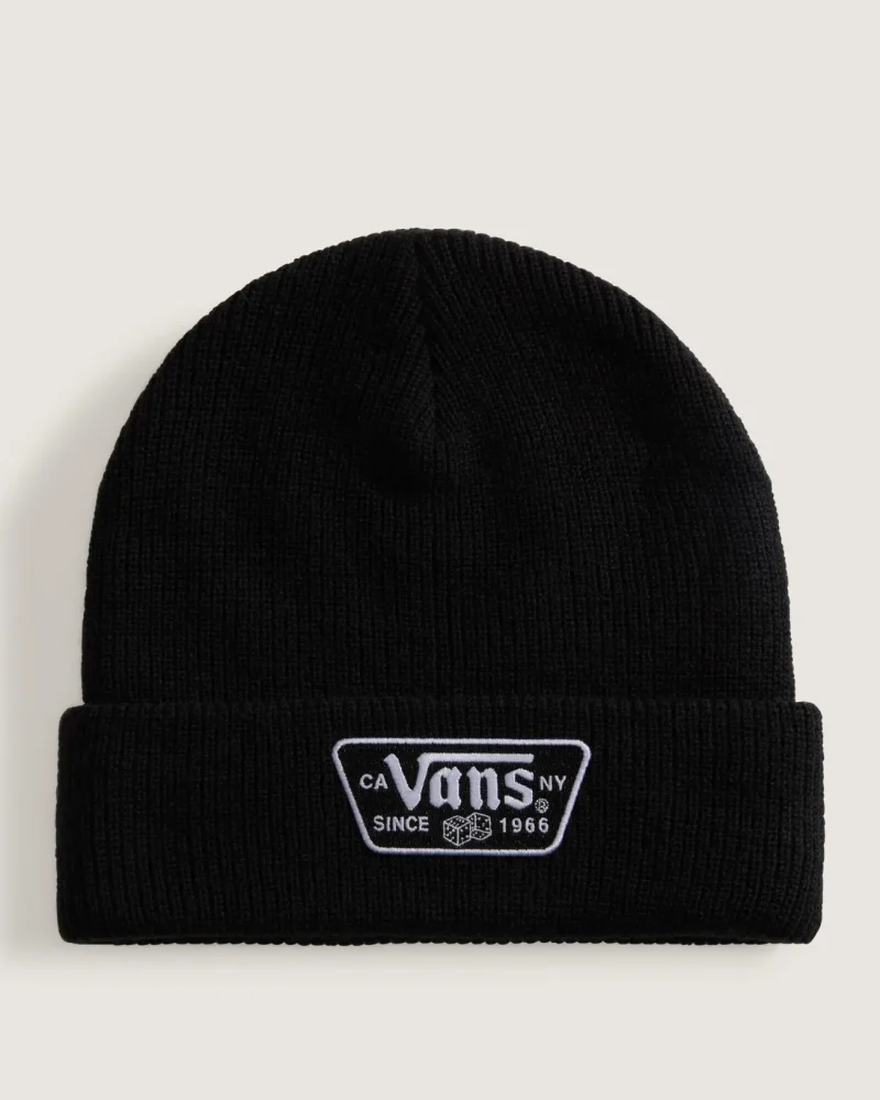 VANS - כובע גרב Knu Patch – V00X6BBLK – black – 1