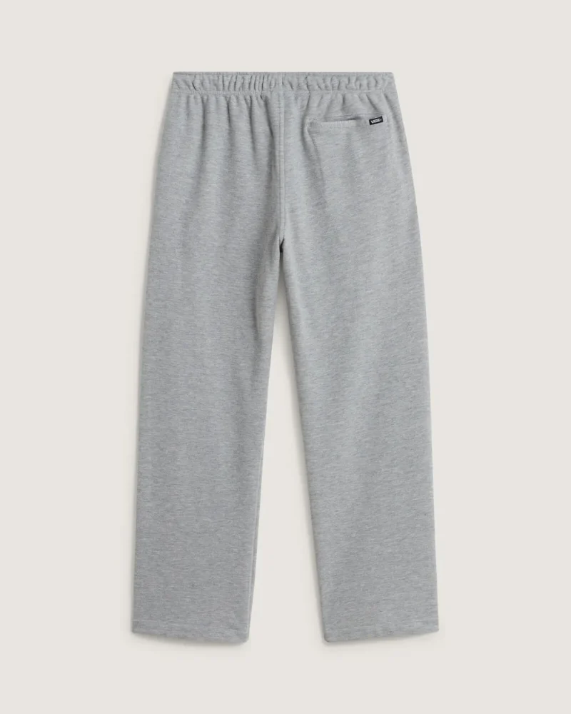 VANS - מכנס טרנינג ארוך Stretch Logo Straight – V00XEP02F – cement-heather – 1
