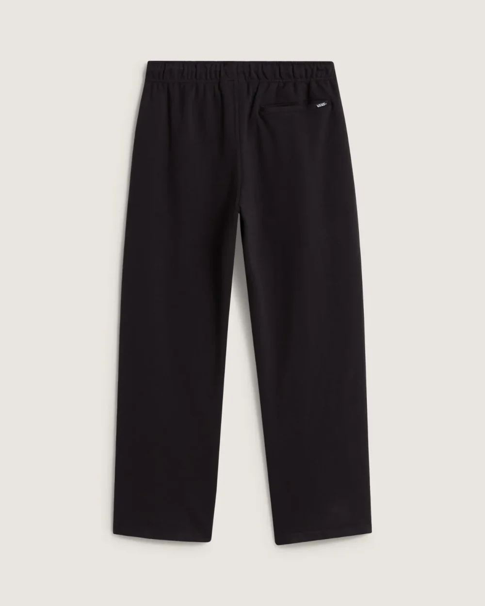 VANS - מכנס טרנינג ארוך Stretch Logo Straight Leg – V00XEPBLK – black – 1