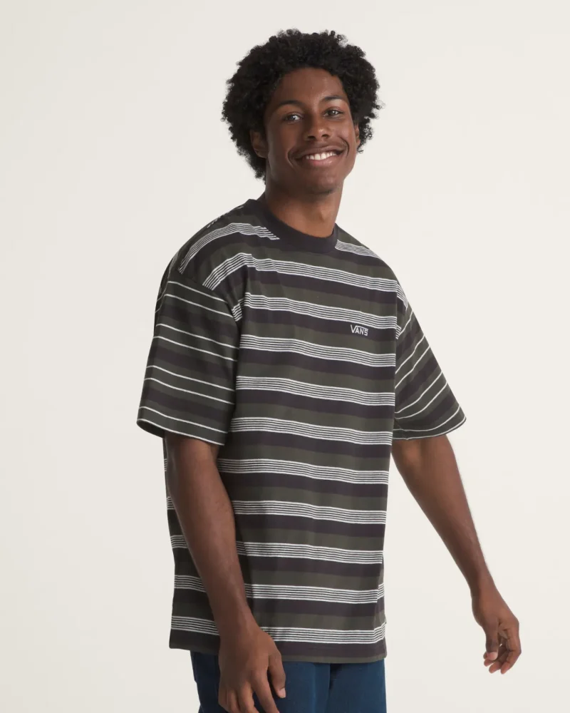 VANS - חולצת טי קצרה Pismo Knit – V00XFMBLK – black – 2