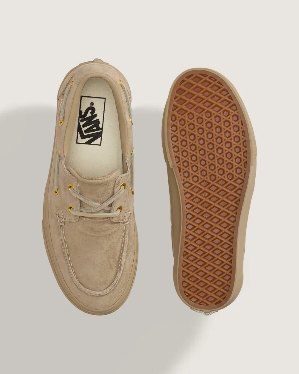 VANS - נעלי סניקרס Eyelet Boat-2 – V00XVH4MG – incense – 2