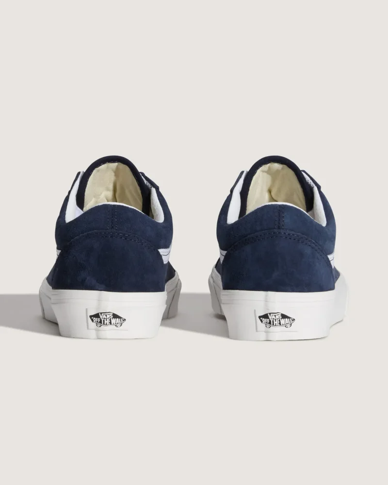 VANS - נעלי סניקרס Old Skool – V00Z90JDU – pig-suede-parisian-night – 3