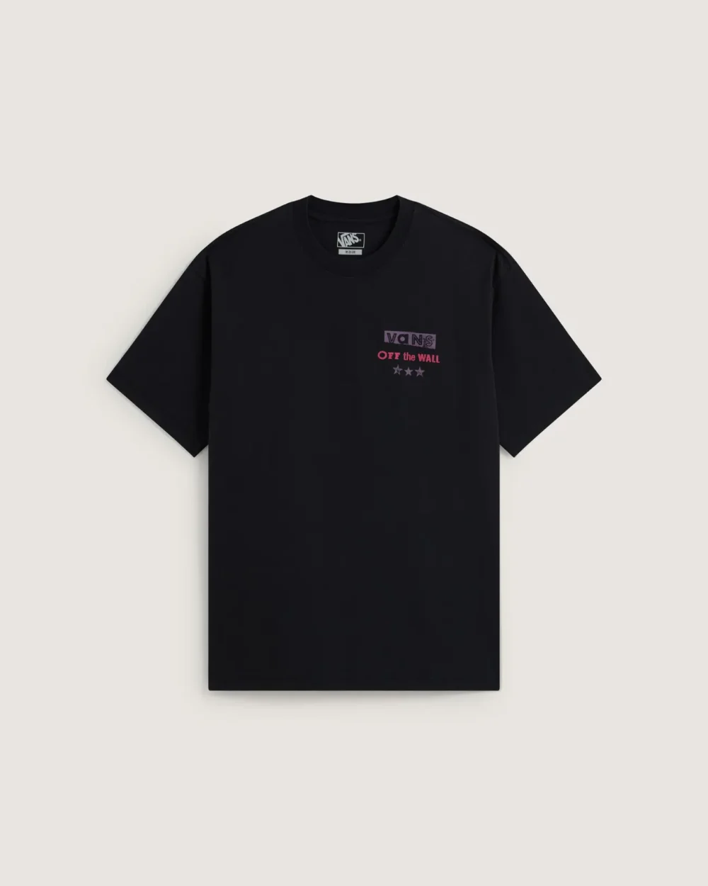 VANS - חולצת טי קצרה Distorted Reality – V010FQBLK – black – 1