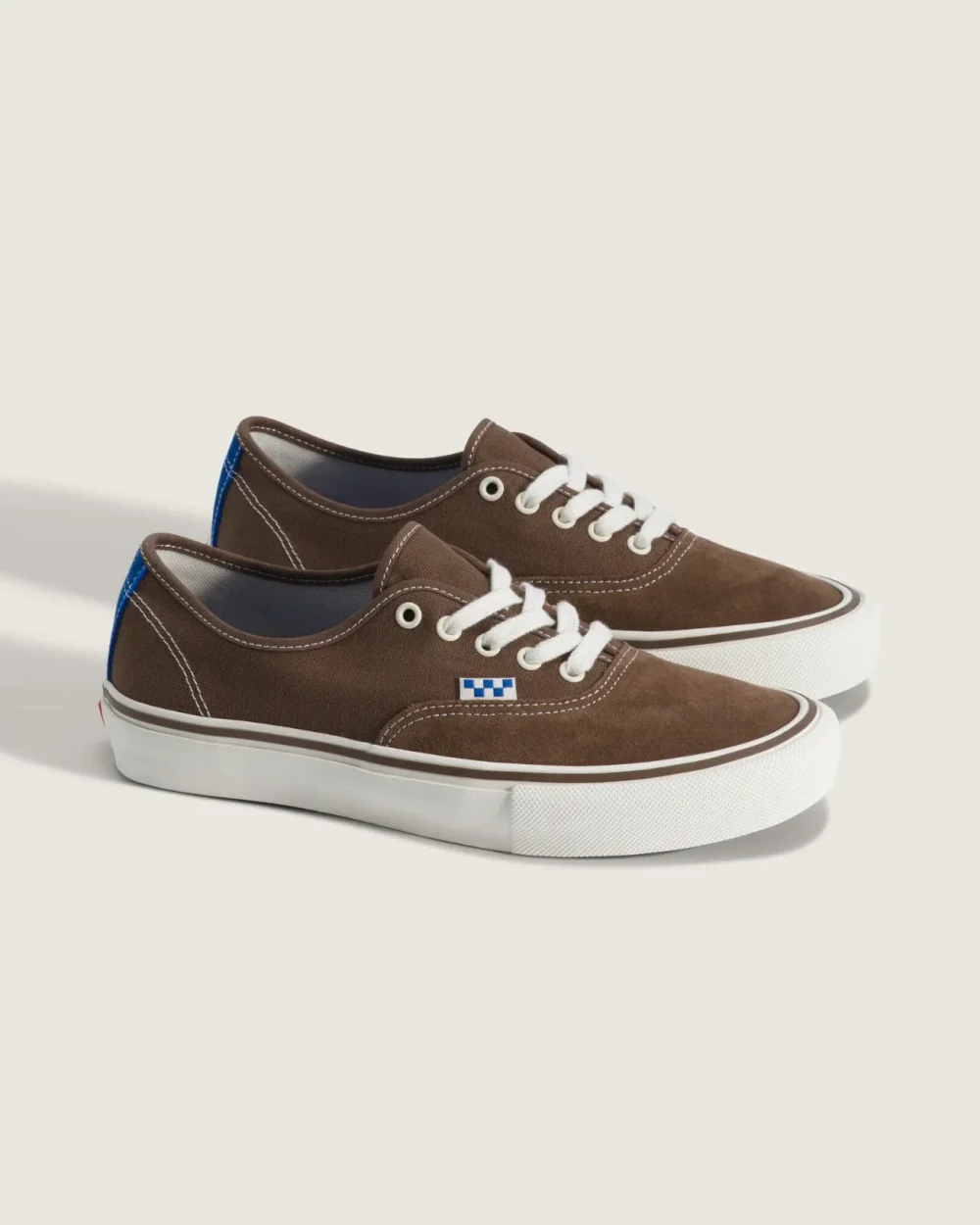 VANS - נעלי סניקרס Skate Authentic – VA5FC8FST – vintage-cocoa – 1