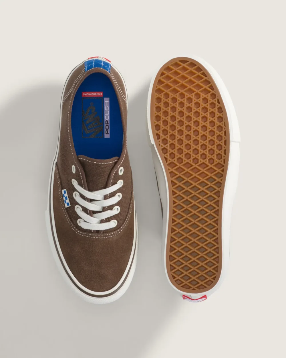 VANS - נעלי סניקרס Skate Authentic – VA5FC8FST – vintage-cocoa – 2