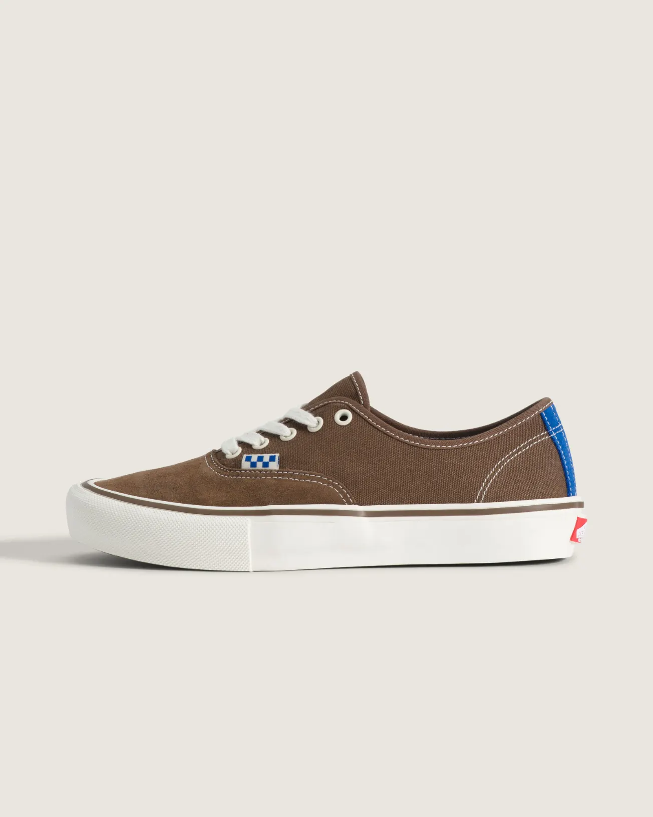 VANS - נעלי סניקרס Skate Authentic – VA5FC8FST – vintage-cocoa – 1