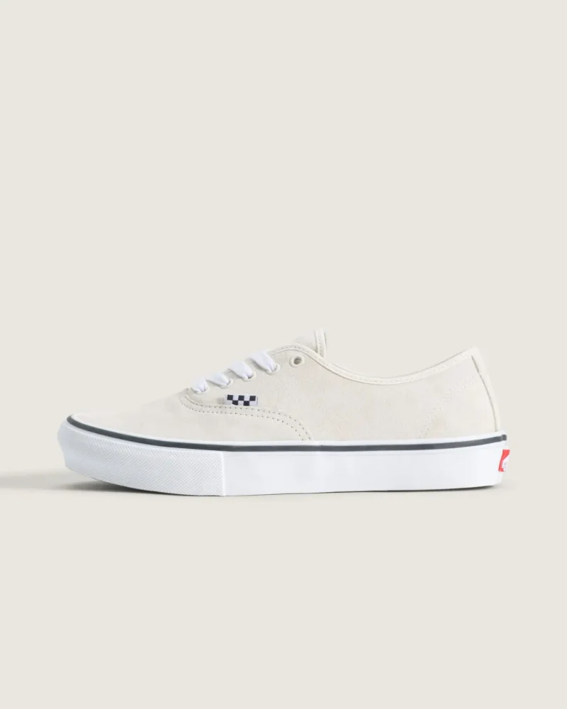 VANS - נעלי סניקרס Skate Authentic – VA5FC8XQL – white-gunmetal – 1